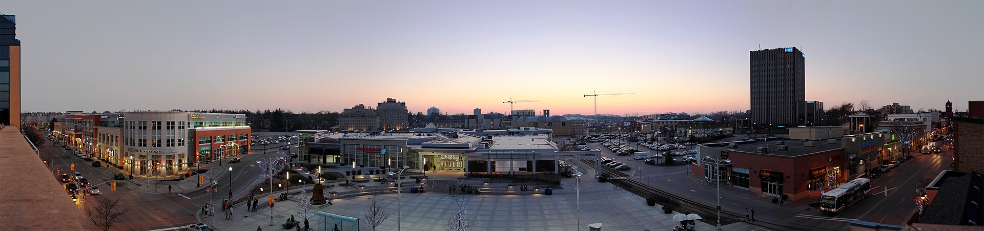 Waterloo city view